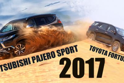 Toyota Fortuner 2017 và Mitsubishi Pajero Sport 2017